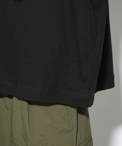 PBLIM（ページボーイリム）の「【PAGEBOYLIM】シアーロンT（Tシャツ/カットソー・レディース・ブラック/レッド/オフホワイト・MEDIUM/LARGE）」の13枚目の写真