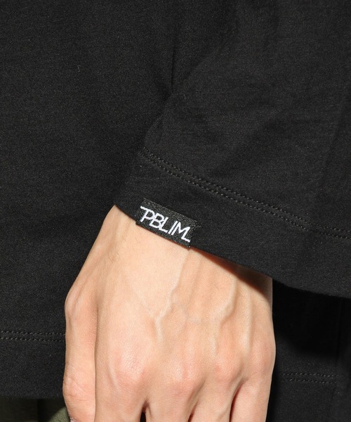 PBLIM（ページボーイリム）の「【PAGEBOYLIM】シアーロンT（Tシャツ/カットソー・レディース・ブラック/レッド/オフホワイト・MEDIUM/LARGE）」の21枚目の写真