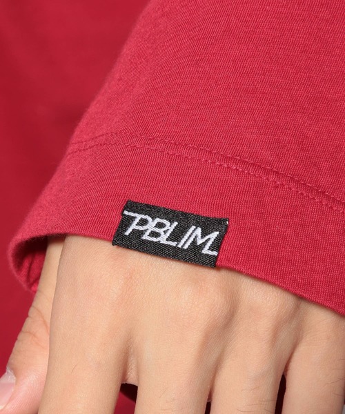 PBLIM（ページボーイリム）の「【PAGEBOYLIM】シアーロンT（Tシャツ/カットソー・レディース・ブラック/レッド/オフホワイト・MEDIUM/LARGE）」の18枚目の写真