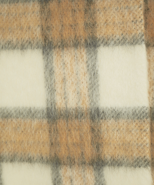 TICCA（ティッカ）の「TICCA　別注チェックコート（チェスターコート・レディース・ホワイト・フリー）」の10枚目の写真