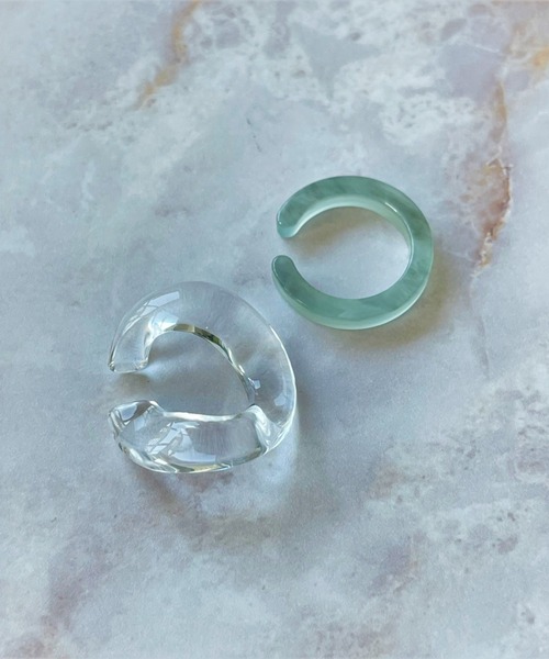 LAC-VERT（ラック・ヴェール）の「変形ベッコウイヤーカフセット（イヤーカフ・レディース・その他1/その他3/その他2/その他4/その他5/その他6/その他7/その他8/その他9・FREE）」の9枚目の写真