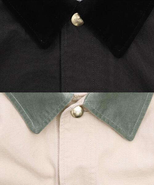 coen（コーエン）の「エリバイカラーBIG＆SHORTカバーオール（カバーオール・レディース・ダークグレー/ナチュラル・FREE）」の14枚目の写真