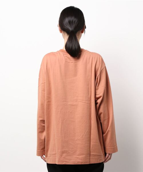 JOURNAL STANDARD(ジャーナルスタンダード)の「OVER SILHOUETTE ロングスリーブTEE(Tシャツ/カットソー・レディース・ブラック/ホワイト/オレンジ/グレー・FREE)」の19枚目の写真