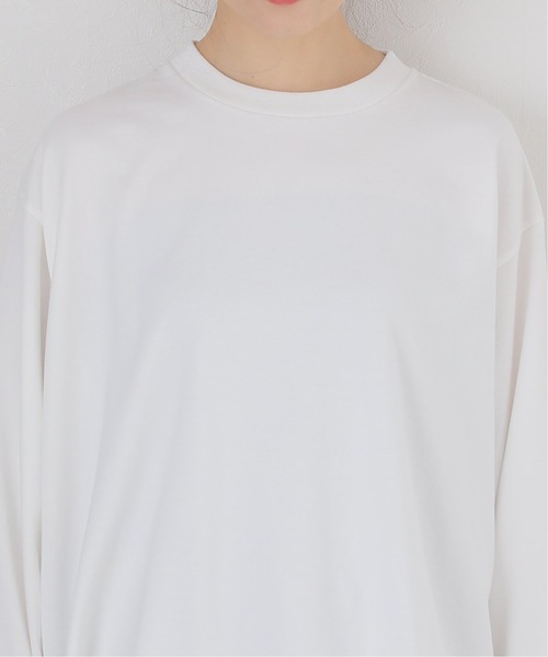 JOURNAL STANDARD(ジャーナルスタンダード)の「OVER SILHOUETTE ロングスリーブTEE(Tシャツ/カットソー・レディース・ブラック/ホワイト/オレンジ/グレー・FREE)」の6枚目の写真