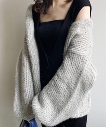 Whim Gazette | 【WEB限定】ローゲージニットカーディガン(カーディガン/ボレロ)