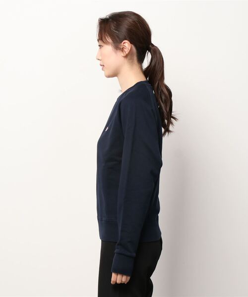 Maison Kitsune（メゾンキツネ）の「SWEATSHIRT TRICOLOR FOX PATCH（スウェット・レディース・グレー/ネイビー/霜降りグレー/ブラック系その他・S/M/L）」の7枚目の写真