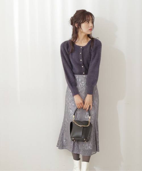 PROPORTION BODY DRESSING(プロポーションボディドレッシング)の「前後2WAYふわふわニット / 1211270015(ニット/セーター・レディース・ボルドー/ネイビー/ホワイト系その他・FREE)」の7枚目の写真