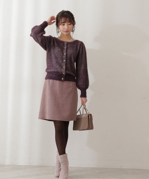 PROPORTION BODY DRESSING(プロポーションボディドレッシング)の「前後2WAYふわふわニット / 1211270015(ニット/セーター・レディース・ボルドー/ネイビー/ホワイト系その他・FREE)」の10枚目の写真