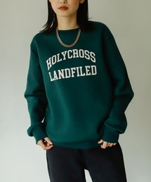 Birthday room | ボーイッシュに。裏起毛カレッジロゴトレーナー(スウェット)