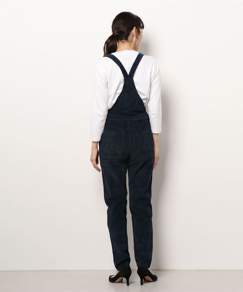 ROXY（ロキシー）の「BACKYARD ESCAPE/ロキシーコーデュロイサロペット（つなぎ/オールインワン・レディース・ネイビー・SMALL/MEDIUM/LARGE）」の3枚目の写真