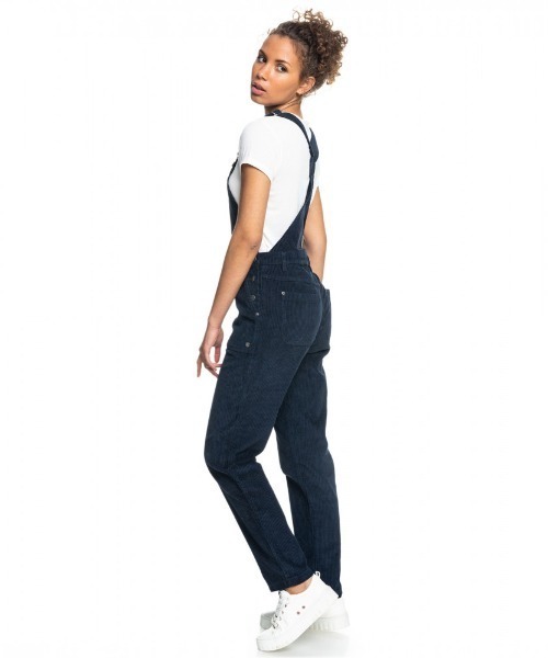 ROXY（ロキシー）の「BACKYARD ESCAPE/ロキシーコーデュロイサロペット（つなぎ/オールインワン・レディース・ネイビー・SMALL/MEDIUM/LARGE）」の9枚目の写真