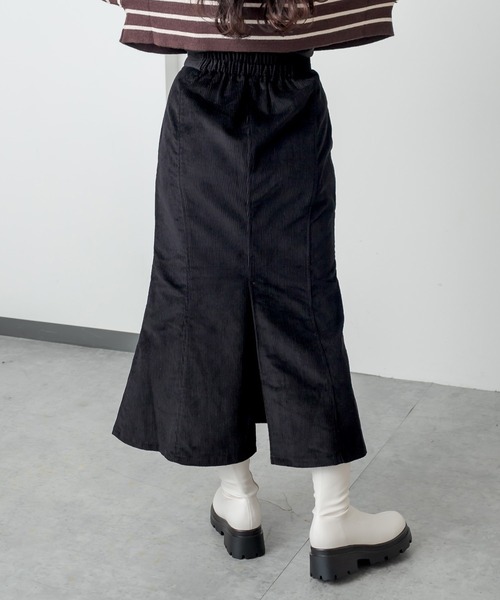 RASVOA(ラスボア)の「厚底ストレッチミドルブーツ(ブーツ・レディース・ブラック/オフホワイト・M/L)」の5枚目の写真