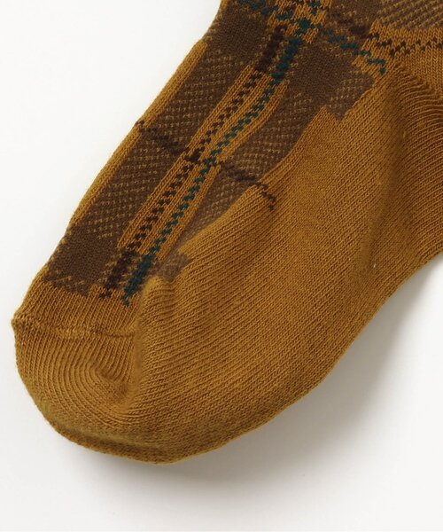 BREEZE(ブリーズ)の「/チェック柄タイツ(タイツ/ストッキング・キッズ・ブラウン/グレー/マスタード・80/140/100/120)」の9枚目の写真