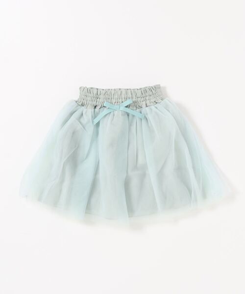 D.fesense（ディーフェセンス）の「【D.fesense/ディーフェセンス】２WAYチュチュ（スカート・キッズ・アイボリー/ミント/ピンクベージュ・M/L/S）」の4枚目の写真