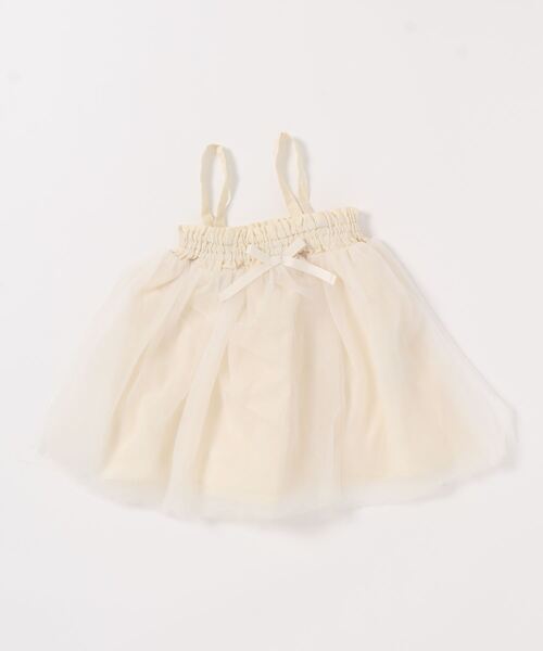 D.fesense（ディーフェセンス）の「【D.fesense/ディーフェセンス】２WAYチュチュ（スカート・キッズ・アイボリー/ミント/ピンクベージュ・M/L/S）」の7枚目の写真