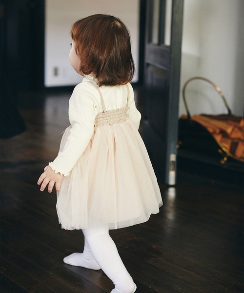 D.fesense（ディーフェセンス）の「【D.fesense/ディーフェセンス】２WAYチュチュ（スカート・キッズ・アイボリー/ミント/ピンクベージュ・M/L/S）」の18枚目の写真