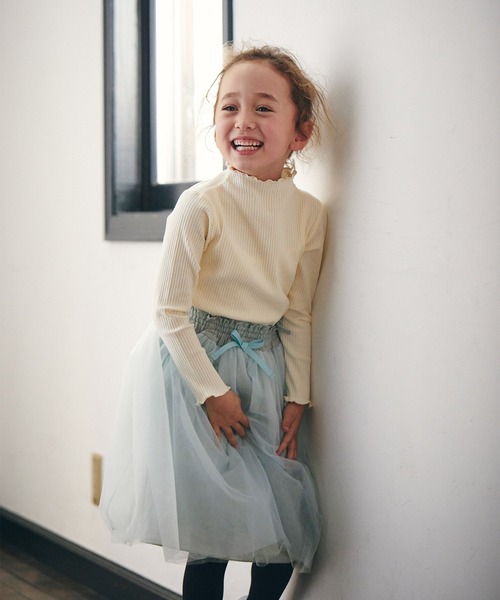 D.fesense（ディーフェセンス）の「【D.fesense/ディーフェセンス】２WAYチュチュ（スカート・キッズ・アイボリー/ミント/ピンクベージュ・M/L/S）」の20枚目の写真