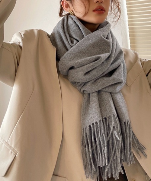 REBALANCE（リバランス）の「レディースマフラー（マフラー・レディース・A/B/C/D/E/F/G/H/I/J/K/L/M/N/O/P/Q/その他/その他1/その他2/その他3/R/S/T/U/V/W/X/Y/Z・ONE SIZE）」の8枚目の写真