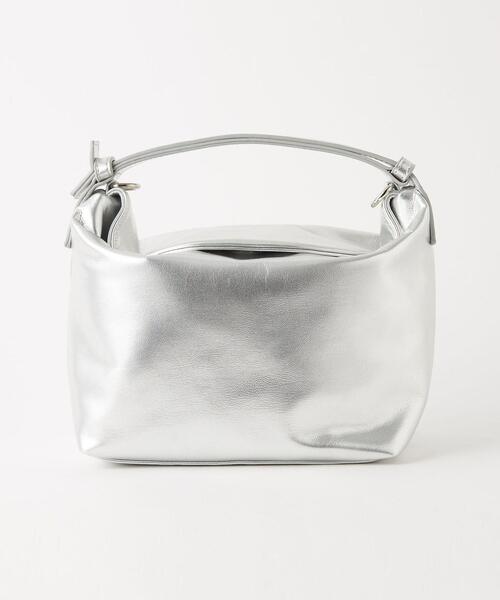 green label relaxing（グリーンレーベルリラクシング）の「EVERY DAY BOX 3WAY バッグ（ショルダーバッグ・レディース・ブラック/オフホワイト/シルバー・FREE）」の13枚目の写真