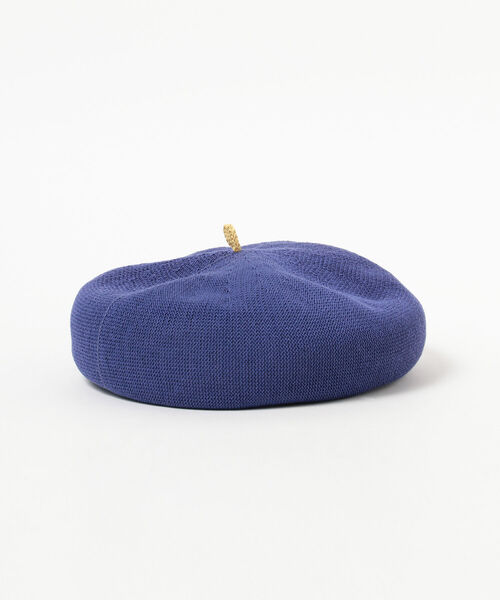 BEAMS BOY（ビームスボーイ）の「BEAMS BOY / BB 刺繍 配色 ベレー（ハンチング/ベレー帽・レディース・ブラック/グレー/オフホワイト/ブルー・ONE SIZE）」の15枚目の写真