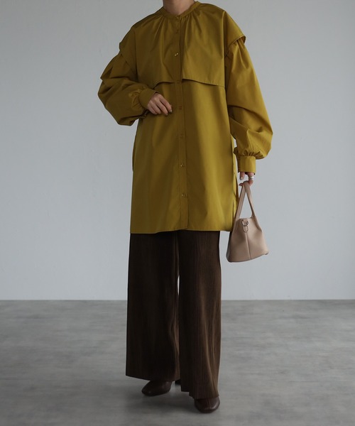 4youstory（フォーユーストーリー）の「ベロアプリーツパンツ（その他パンツ・レディース・ブラック/ベージュ/ブラウン・FREE）」の9枚目の写真