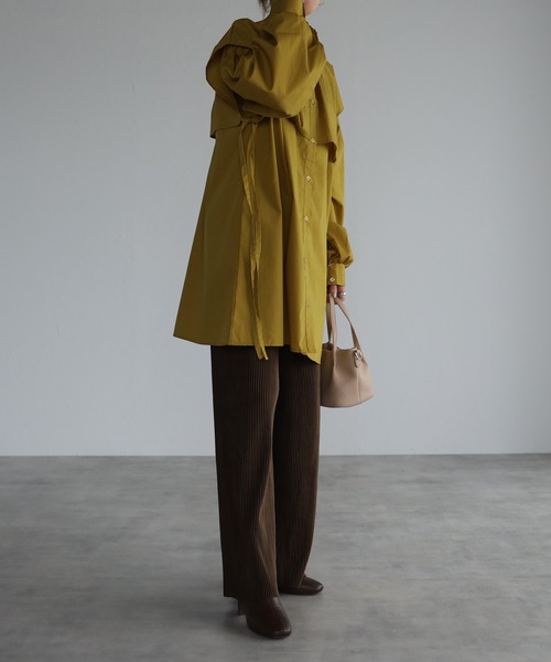 4youstory（フォーユーストーリー）の「ベロアプリーツパンツ（その他パンツ・レディース・ブラック/ベージュ/ブラウン・FREE）」の10枚目の写真