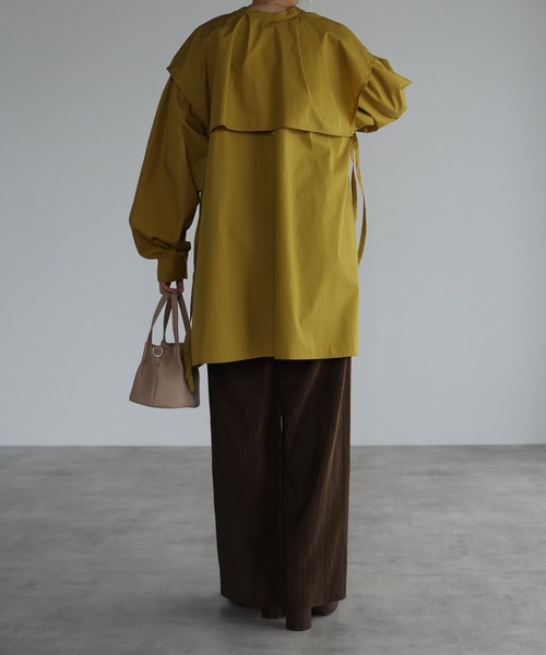 4youstory（フォーユーストーリー）の「ベロアプリーツパンツ（その他パンツ・レディース・ブラック/ベージュ/ブラウン・FREE）」の11枚目の写真