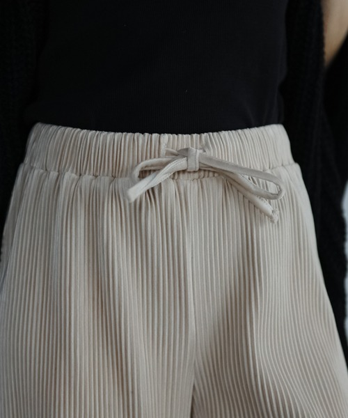 4youstory（フォーユーストーリー）の「ベロアプリーツパンツ（その他パンツ・レディース・ブラック/ベージュ/ブラウン・FREE）」の17枚目の写真