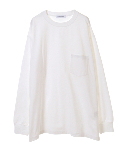 MEN'S MELROSE(メンズメルローズ)の「MASTER FRAME 天竺ポケットロンTEE(Tシャツ/カットソー・メンズ・ベージュ/ブルー/ブラウン/ホワイト・4/3)」の2枚目の写真