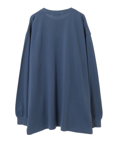 MEN'S MELROSE(メンズメルローズ)の「MASTER FRAME 天竺ポケットロンTEE(Tシャツ/カットソー・メンズ・ベージュ/ブルー/ブラウン/ホワイト・4/3)」の9枚目の写真