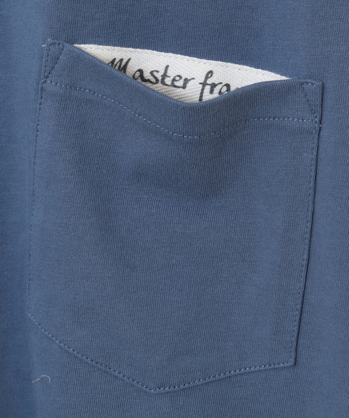 MEN'S MELROSE(メンズメルローズ)の「MASTER FRAME 天竺ポケットロンTEE(Tシャツ/カットソー・メンズ・ベージュ/ブルー/ブラウン/ホワイト・4/3)」の7枚目の写真