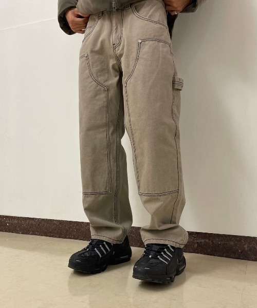 DANKE SCHON（ダンケシェーン）の「DankeSchon/ダンケシェーン/ダックペインターパンツ（その他パンツ・メンズ・ホワイト/ブラック/カーキ・MEDIUM/LARGE）」の9枚目の写真