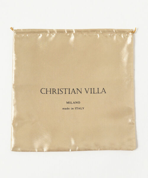 CHRISTIAN VILLA（クリスチャンヴィラ）の「CHRISTIAN VILLA × Demi-Luxe BEAMS / 別注 ミニ レザーボストンバッグ（トートバッグ・レディース・ブラック/レッド系その他4・ONE SIZE）」の19枚目の写真