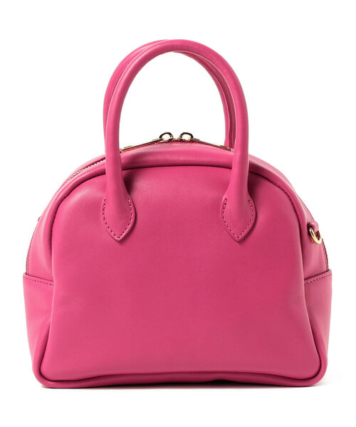 CHRISTIAN VILLA（クリスチャンヴィラ）の「CHRISTIAN VILLA × Demi-Luxe BEAMS / 別注 ミニ レザーボストンバッグ（トートバッグ・レディース・ブラック/レッド系その他4・ONE SIZE）」の20枚目の写真