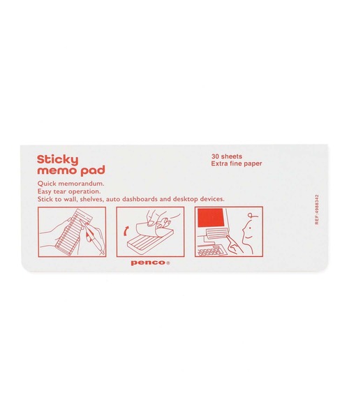 Penco(ペンコ)の「Penco ペンコ スティッキーメモパッド ウィークリー 週間 カレンダー ふせん(手帳/メモ帳・レディース・ホワイト/イエロー/ピンク・FREE)」の8枚目の写真