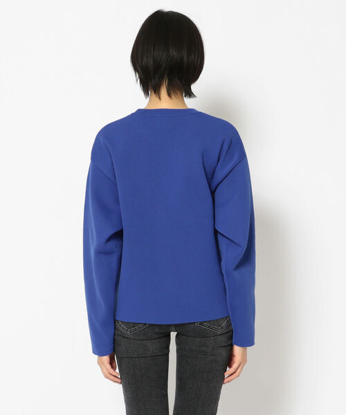 DROIT BELLO（ドロイトベロ）の「DROIT BELLO（ドロイトベロ）クルーネックニット（ニット/セーター・レディース・ブルー/ローズ/ブラック/ベージュ/グレー/グリーン/ライム・FREE）」の9枚目の写真