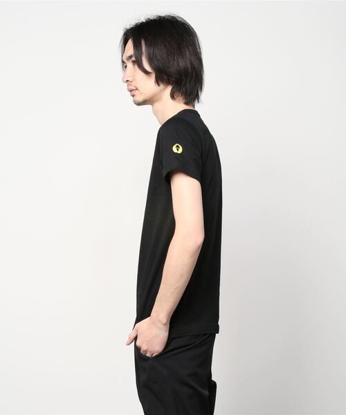 69SLAM(ロックスラム)の「69SLAM/ロックスラム Tシャツ メンズ 半袖 クルーネック ワンポイント ロゴT レディース ユニセックス(Tシャツ/カットソー・メンズ・ブラック/グレー・MEDIUM)」の6枚目の写真