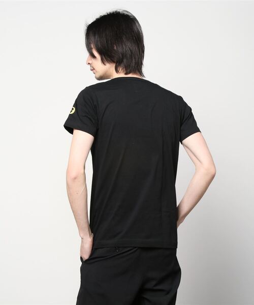 69SLAM(ロックスラム)の「69SLAM/ロックスラム Tシャツ メンズ 半袖 クルーネック ワンポイント ロゴT レディース ユニセックス(Tシャツ/カットソー・メンズ・ブラック/グレー・MEDIUM)」の7枚目の写真
