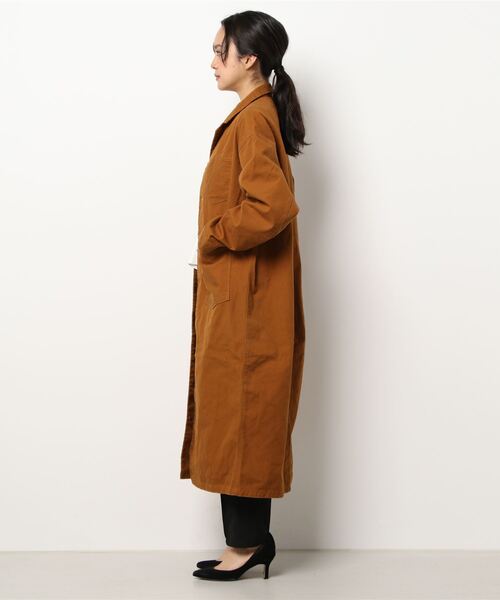 OLD BETTY'S(オールドベティーズ)の「Duck Shop Coat(その他アウター・レディース・ブラウン系その他・FREE)」の3枚目の写真