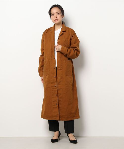 OLD BETTY'S(オールドベティーズ)の「Duck Shop Coat(その他アウター・レディース・ブラウン系その他・FREE)」の7枚目の写真