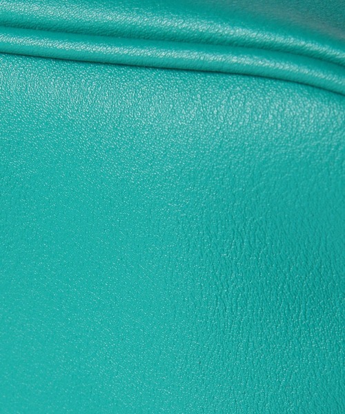 PAGEBOY（ページボーイ）の「ステッチスクエアショルダー（ショルダーバッグ・レディース・ブラック/グリーン・ONE SIZE）」の7枚目の写真