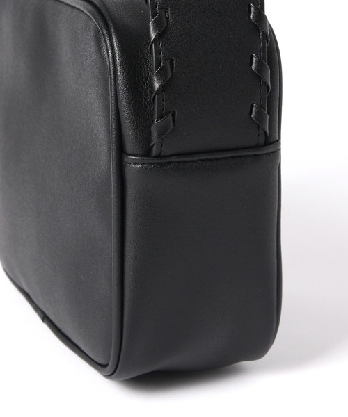 PAGEBOY（ページボーイ）の「ステッチスクエアショルダー（ショルダーバッグ・レディース・ブラック/グリーン・ONE SIZE）」の12枚目の写真