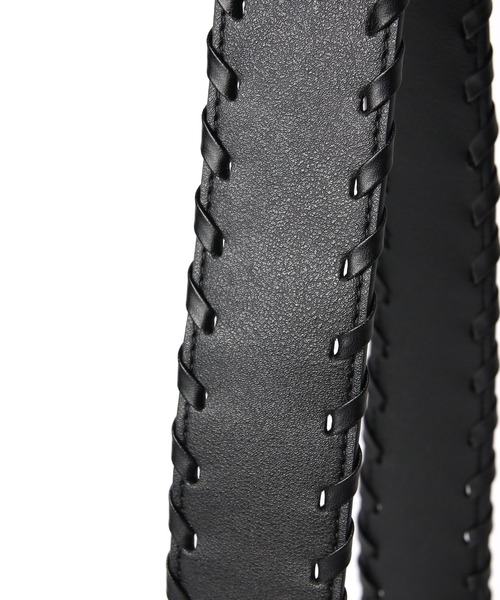 PAGEBOY（ページボーイ）の「ステッチスクエアショルダー（ショルダーバッグ・レディース・ブラック/グリーン・ONE SIZE）」の15枚目の写真