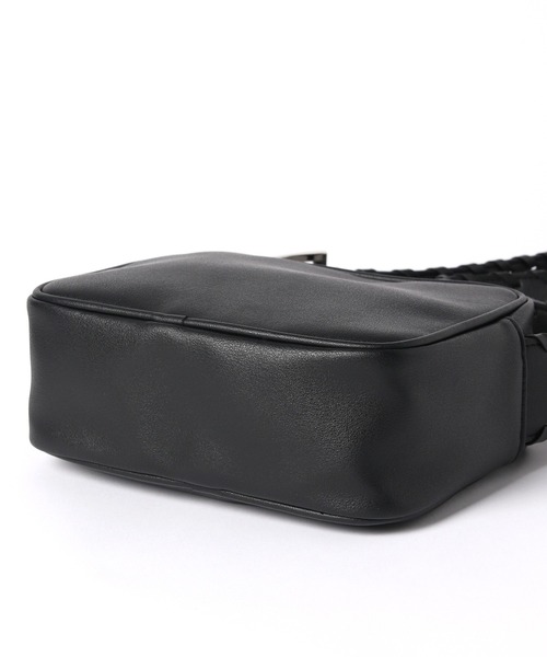 PAGEBOY（ページボーイ）の「ステッチスクエアショルダー（ショルダーバッグ・レディース・ブラック/グリーン・ONE SIZE）」の16枚目の写真