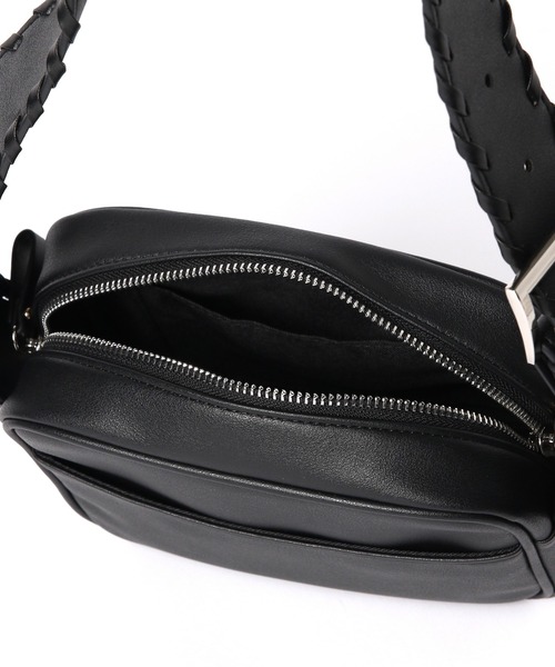 PAGEBOY（ページボーイ）の「ステッチスクエアショルダー（ショルダーバッグ・レディース・ブラック/グリーン・ONE SIZE）」の18枚目の写真