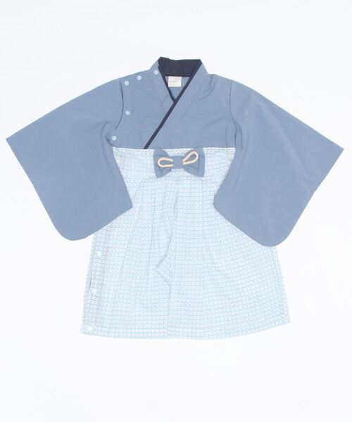 BABYDOLL(ベビードール)の「通販限定 袴ロンパース 6439B(ロンパース・キッズ・ブルー/グリーン・M(80-90cm)/S(70-80cm))」の21枚目の写真