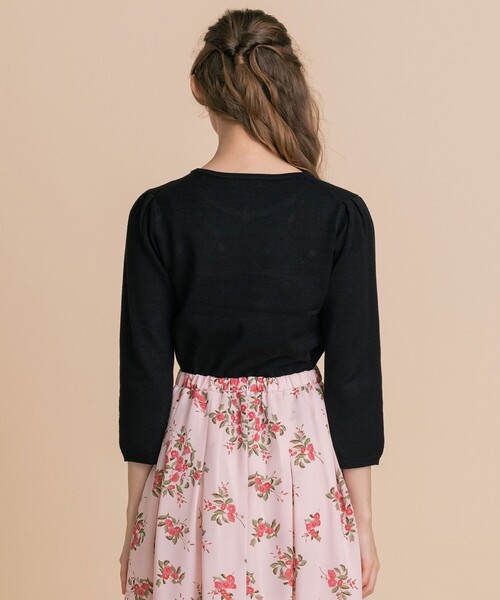 TOCCA(トッカ)の「【洗える!】VALO PULLOVER プルオーバー(ニット/セーター・レディース・ブラック系/アイボリー系・MEDIUM/X-SMALL)」の15枚目の写真
