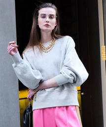 MAISON SPECIAL | オーバーダイスウェットトップ【MAISON SPECIAL/メゾンスペシャル】(スウェット)