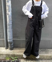CANAL JEAN | RED CHOP WORKS(レッドチョップワークス) ミリタリーコットンサロペット(サロペット/オーバーオール)