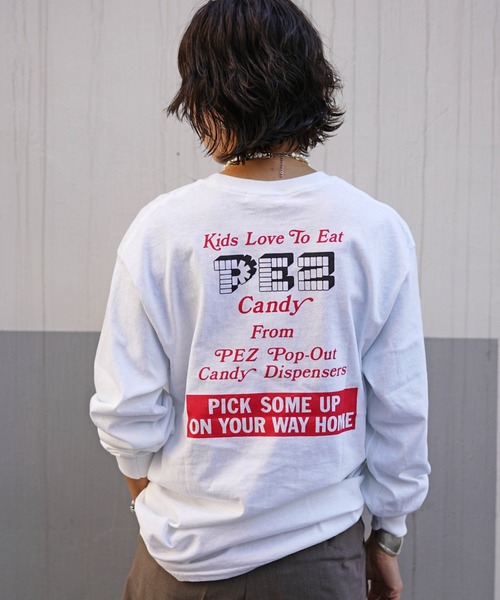 GOOD ROCK SPEED（グッドロックスピード）の「GOOD ROCK SPEED (グッドロックスピード) PEZ ロンT /22PEZ001W（Tシャツ/カットソー・レディース・ホワイト・FREE）」の5枚目の写真
